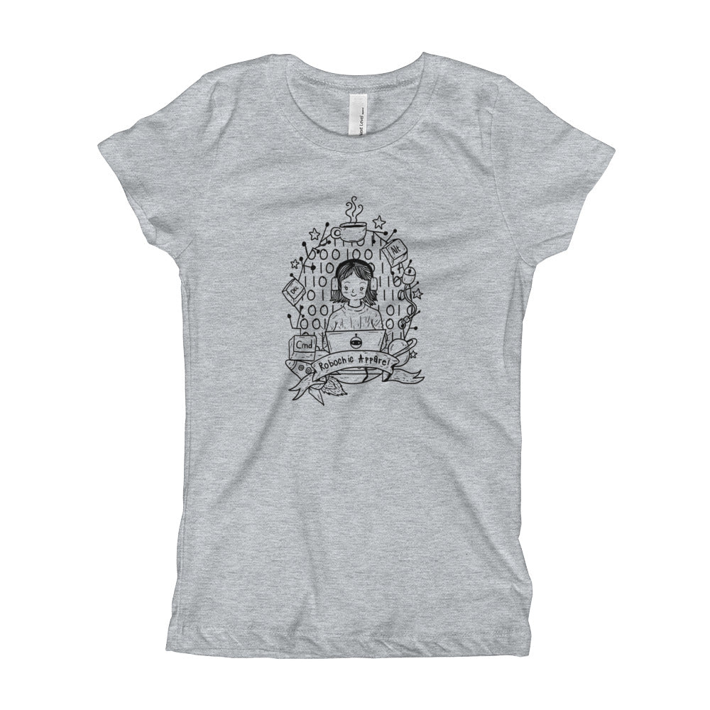 Robochic - Youth Girl's T-Shirt
